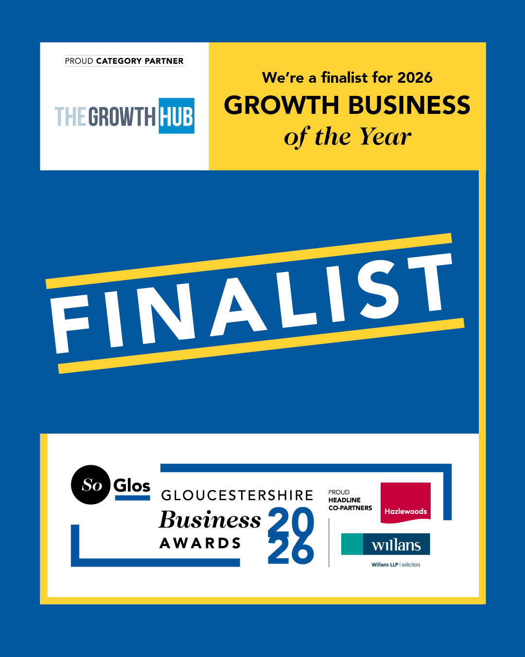 Soglos Business Awards 2026 - Growth Business of the Year finalist