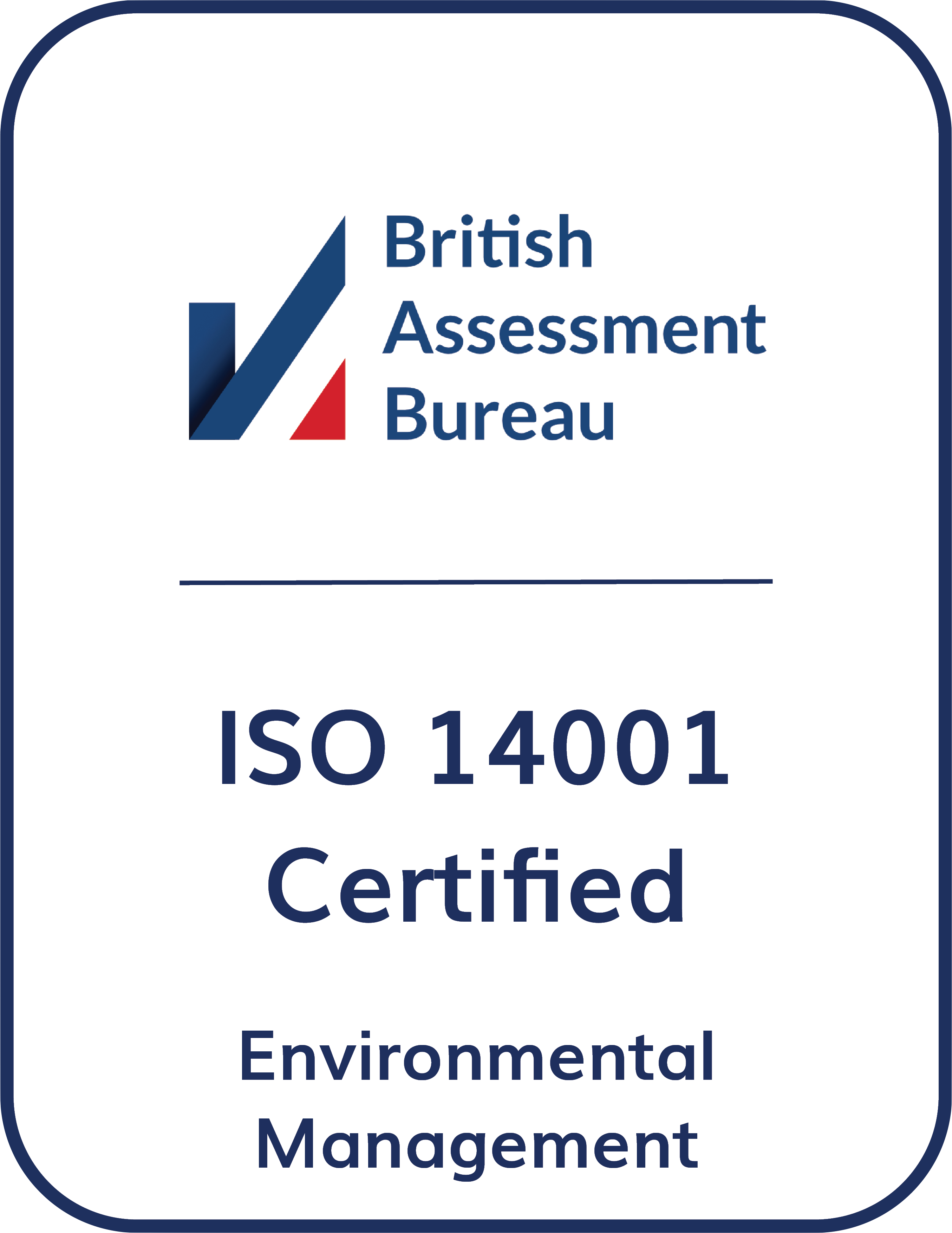 ISO 14001 certification