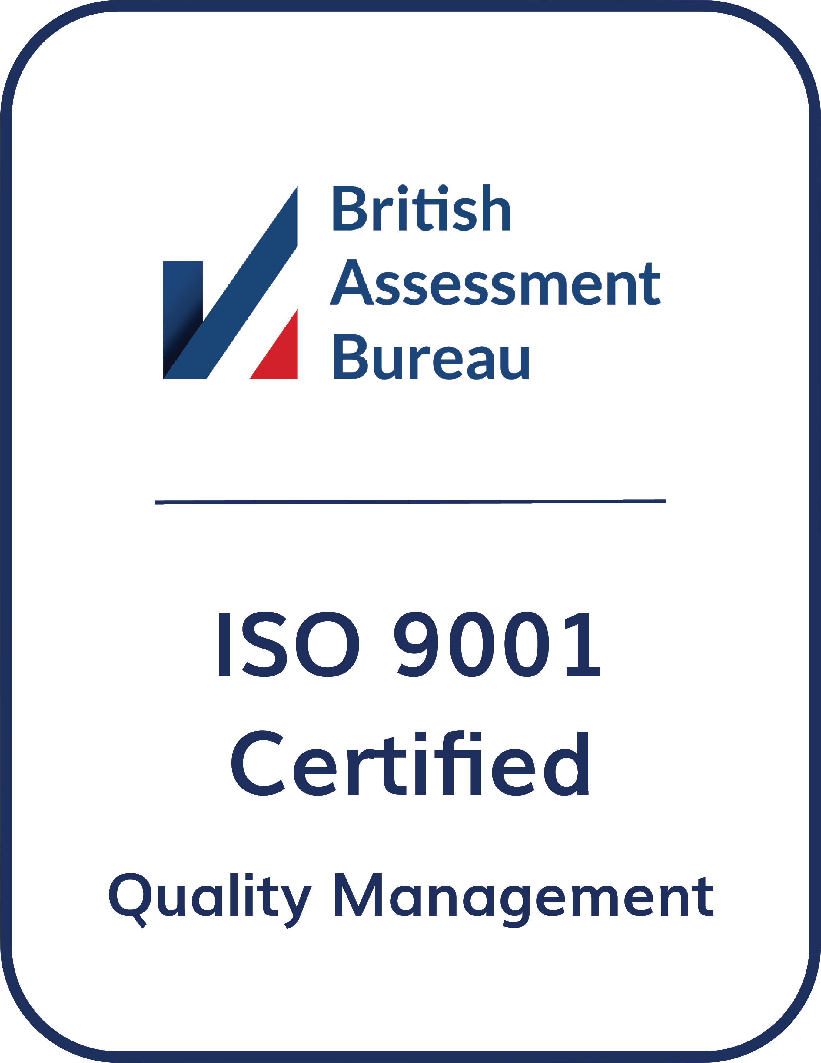 ISO 9001 certification